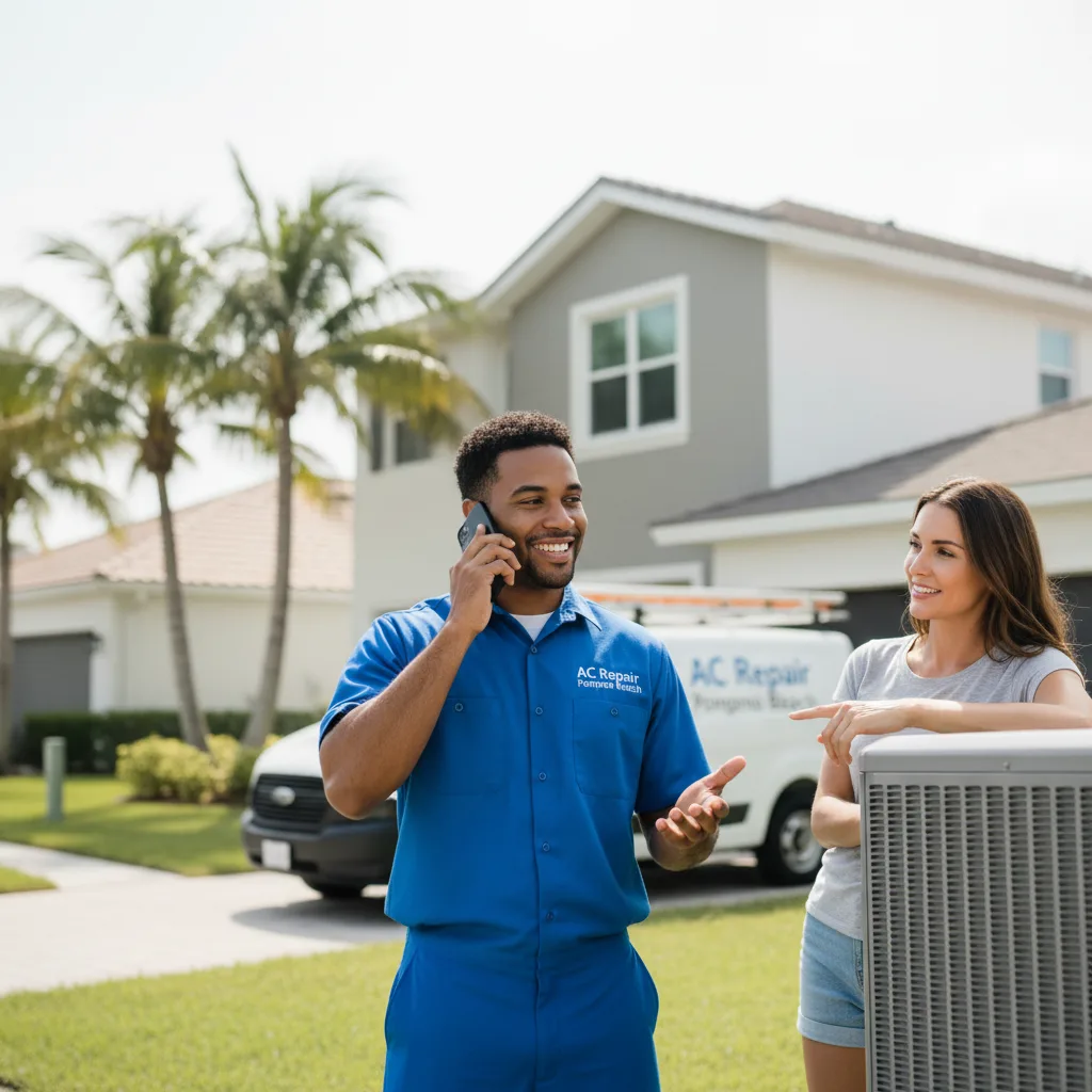 AC Repair Pompano Beach customer support in West Hempstead